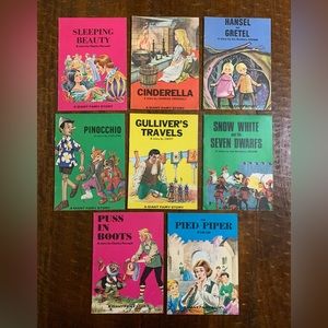 VTG Ottenheimer Publishers, Inc. A Giant Fairy Story 8pc Children’s Books Bundle